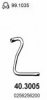 RENAU 0256256200 Exhaust Pipe